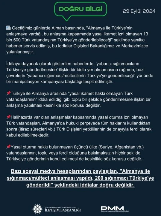 Özgür Özel'in sığınmacı iddiasına Fahrettin Altun'dan yalanlama!  - 2. Resim