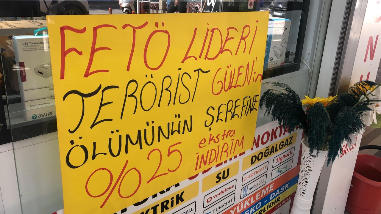 FETÖ liderinin ölümü sonrası kampanya başlattı: Şerefine yüzde 25 ekstra indirim - 1. Resim