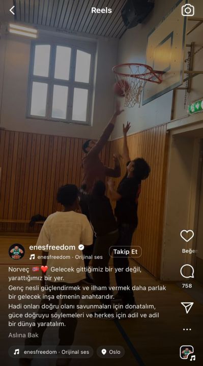 FETÖ'nün manevi oğlu Enes Kanter'in son paylaşımı gündem oldu! Fetullah Gülen'in adını bile anmadı - 1. Resim