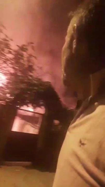 Ataşehir'de yangın faciası! Dehşet anlarını böyle kaydetti