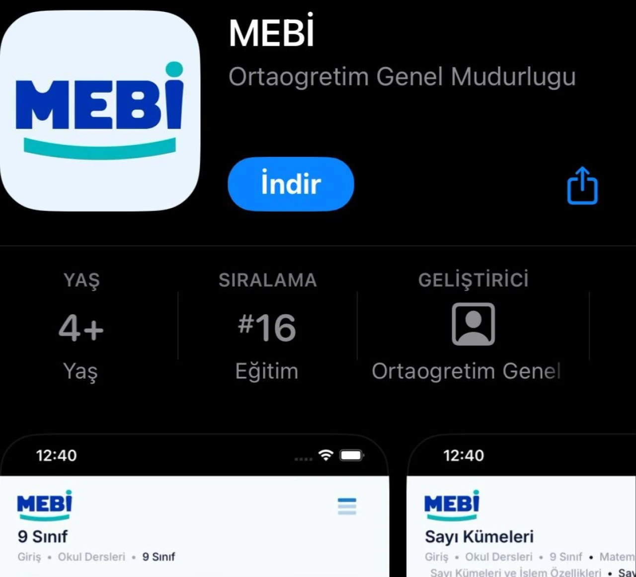 Lise öğrencilerine destek sağlayacak MEBİ uygulaması erişime açıldı - 2. Resim