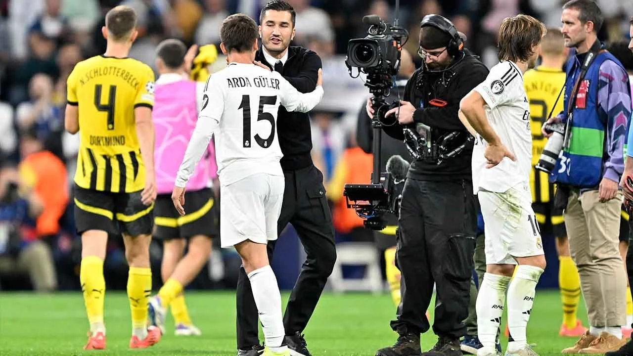 Arda Güler'den maç sonrası alkışlık hareket! Nuri Şahin'i teselli etti