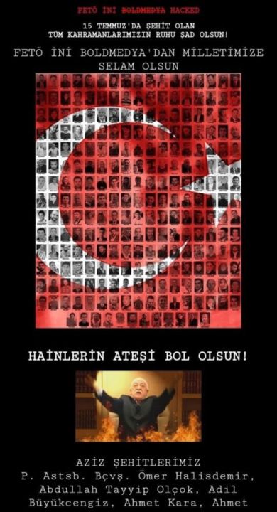 FETÖ'cülerin sitelerine ateşler salındı! Türk hacker'lar örgütün propaganda araçlarına sızdı - 2. Resim