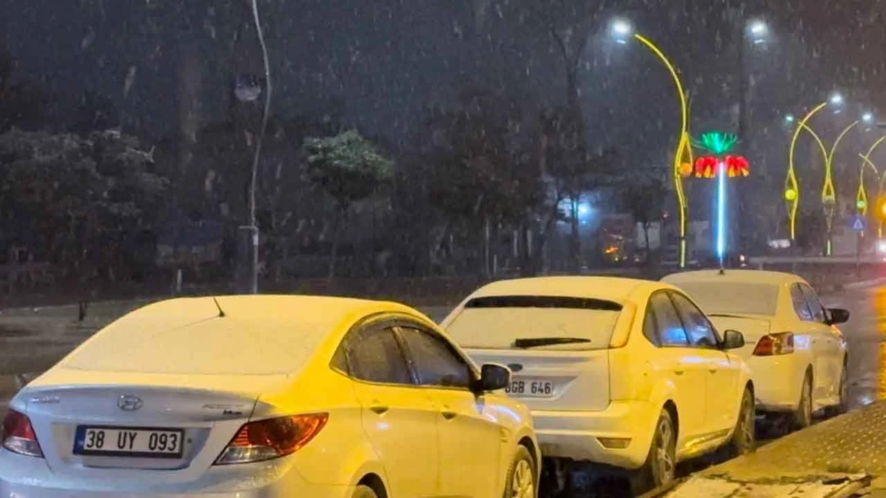Kış erken geldi: Yüksekova'da lapa lapa kar yağışı başladı