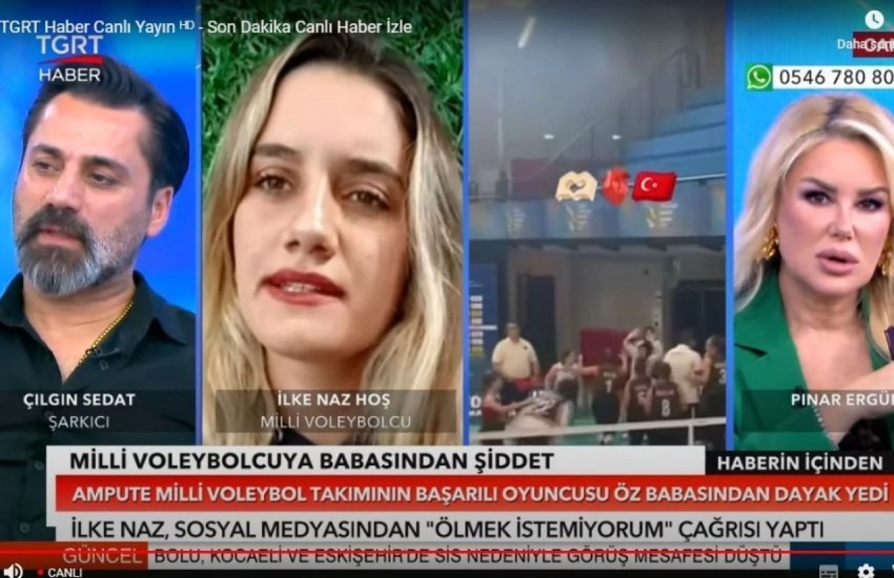 Milli Voleybolcu İlke Naz Hoş TGRT Haber'e konuştu! "Ölmek istemiyorum"