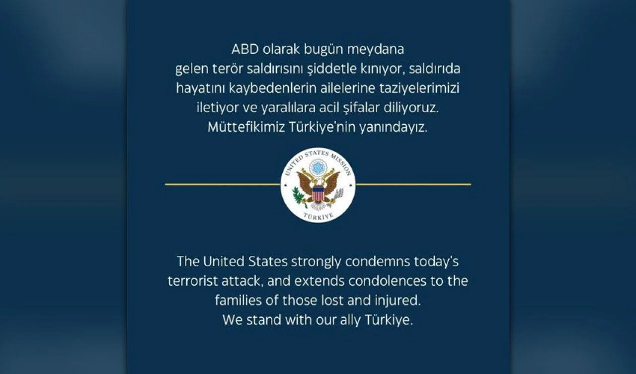 Son dakika | Ankara TUSAŞ tesisine terör saldırısının ardından dünyadan tepkiler