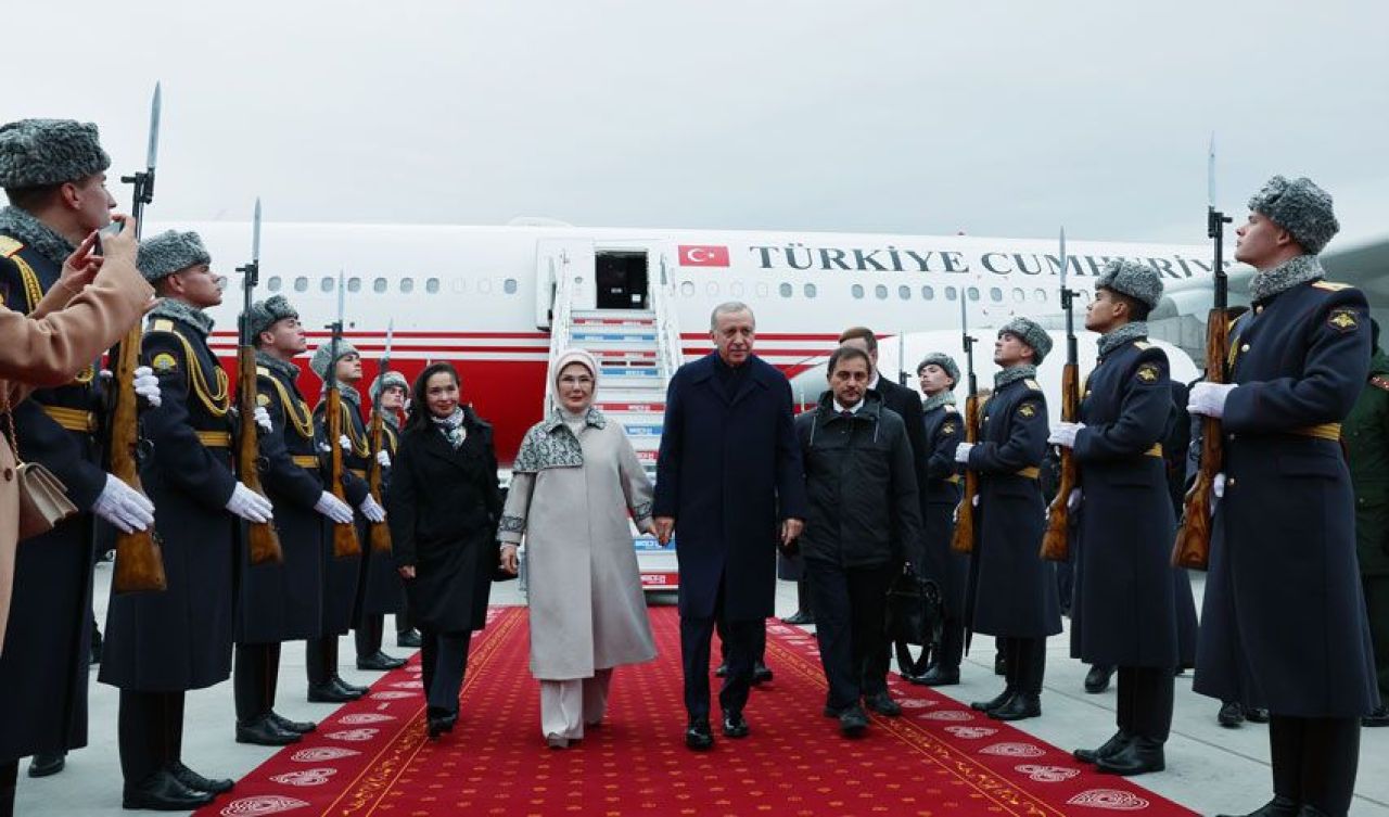 Son dakika | Cumhurbaşkanı Erdoğan BRICS Zirvesi için Tataristan'da: Kazan'da kritik temaslar başladı - 3. Resim