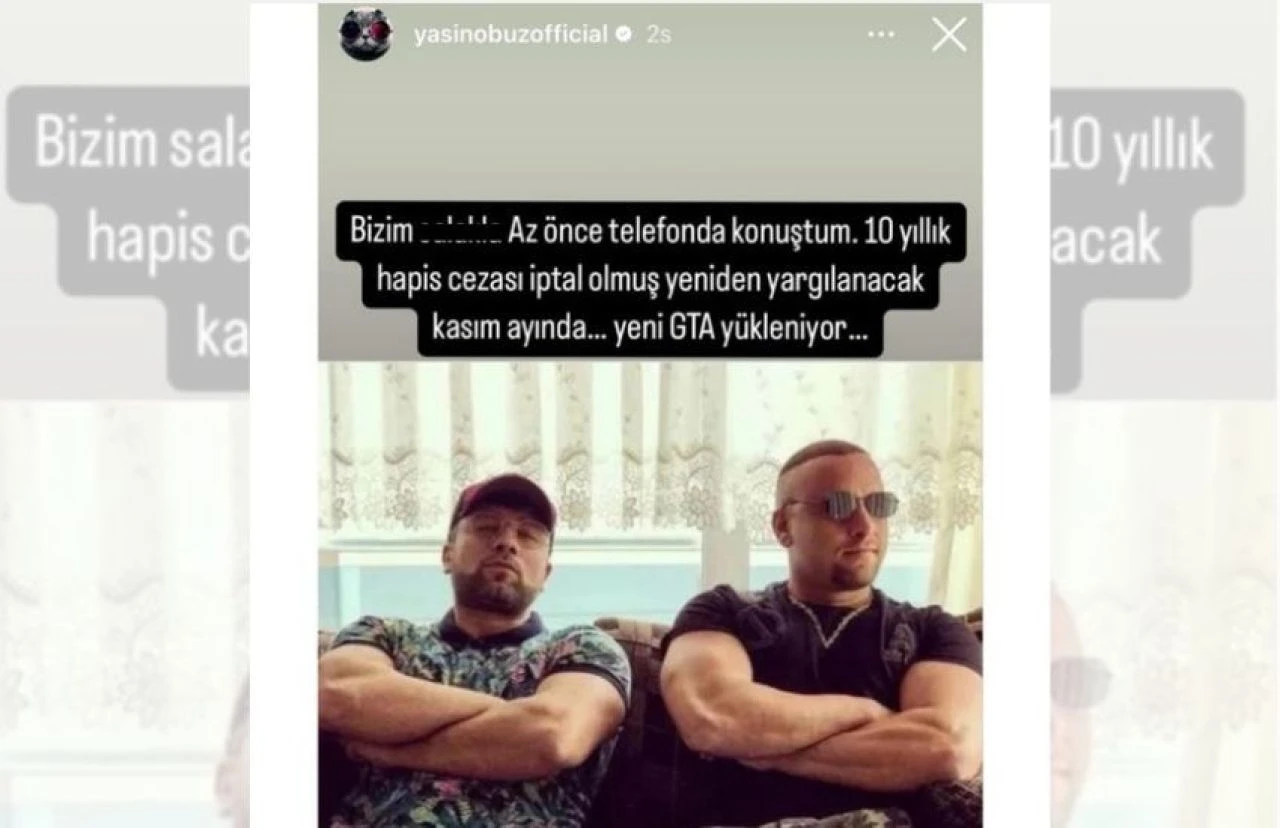 Yasin Obuz, Taner Tolga Tarlacı’nın hapis cezasının iptal edildiğini duyurdu