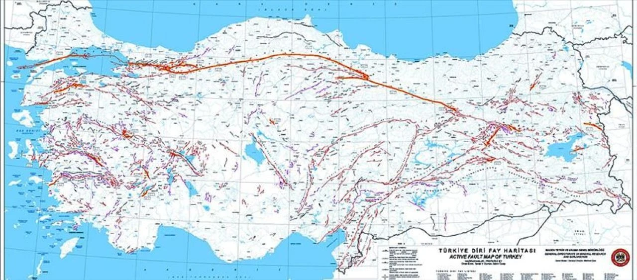 Karaman fay hattı haritası ve deprem riski 2024 - 2. Resim