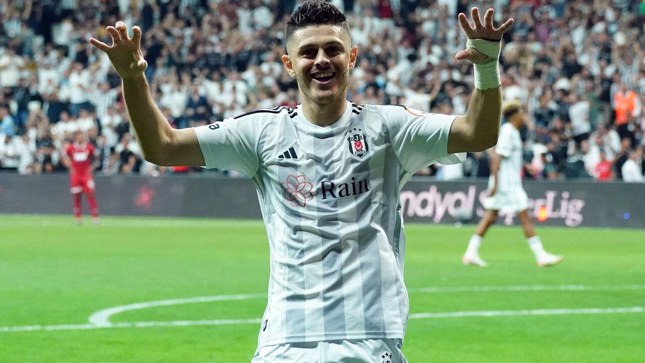 Rashica Lyon-Beşiktaş maçında forma giymeyecek! Sakatlık durumu açıklandı