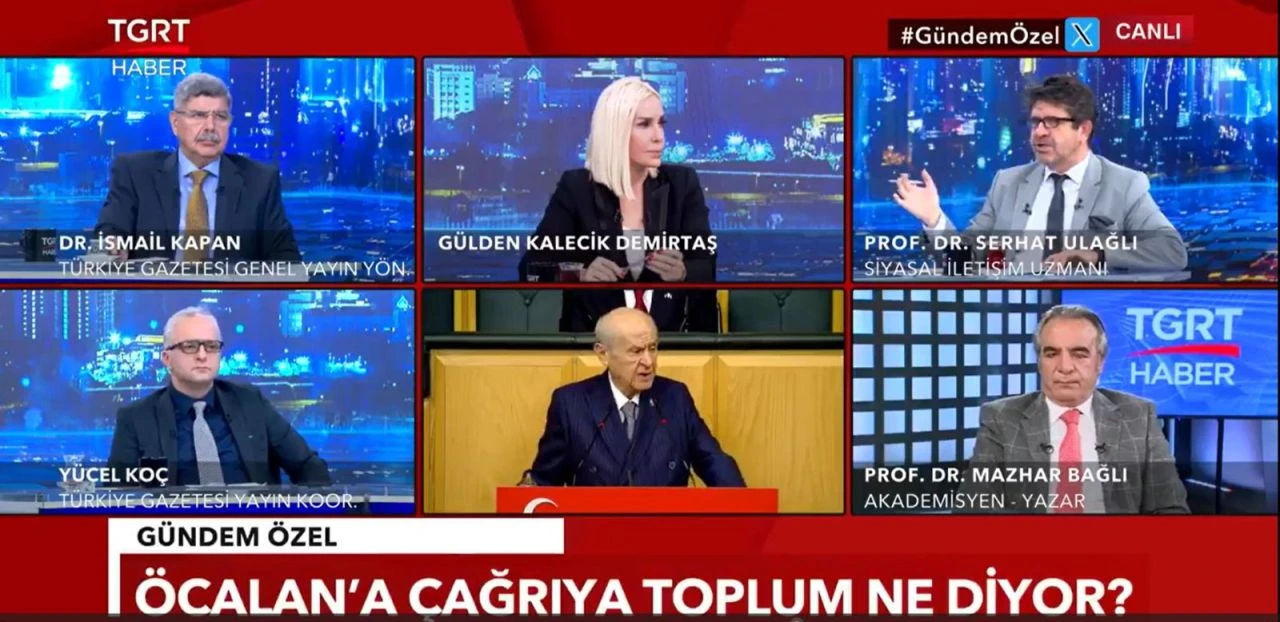 Siyasal İletişim Uzmanı Prof. Dr. Serhat Ulağlı canlı yayında açıkladı: Bahçeli'nin çağrısı uzun zaman önce planlandı! - 3. Resim