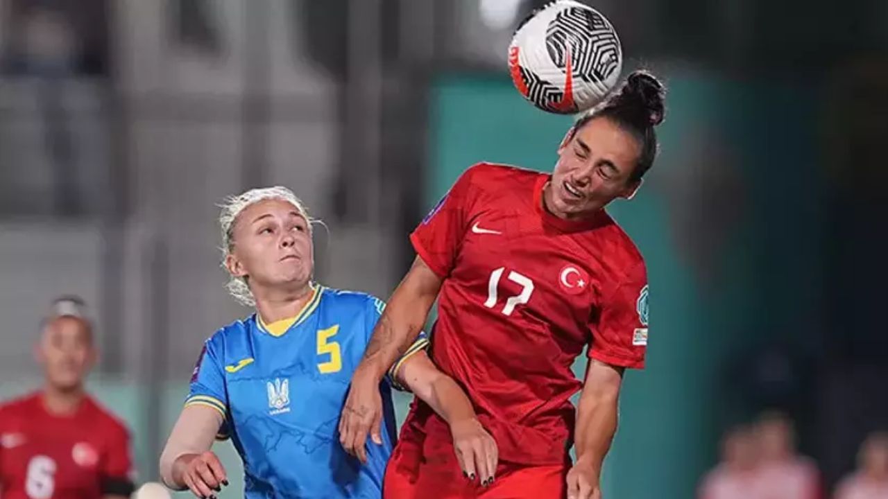 A Milli Kadın Futbol Takımı, Ukrayna ile berabere kaldı!