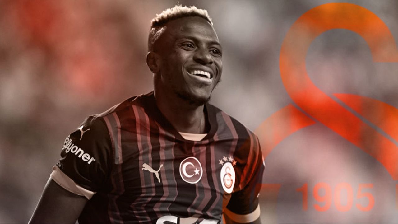 Galatasaray&#039;a Victor Osimhen ile ilgili güzel haber! Fransız basını duyurdu