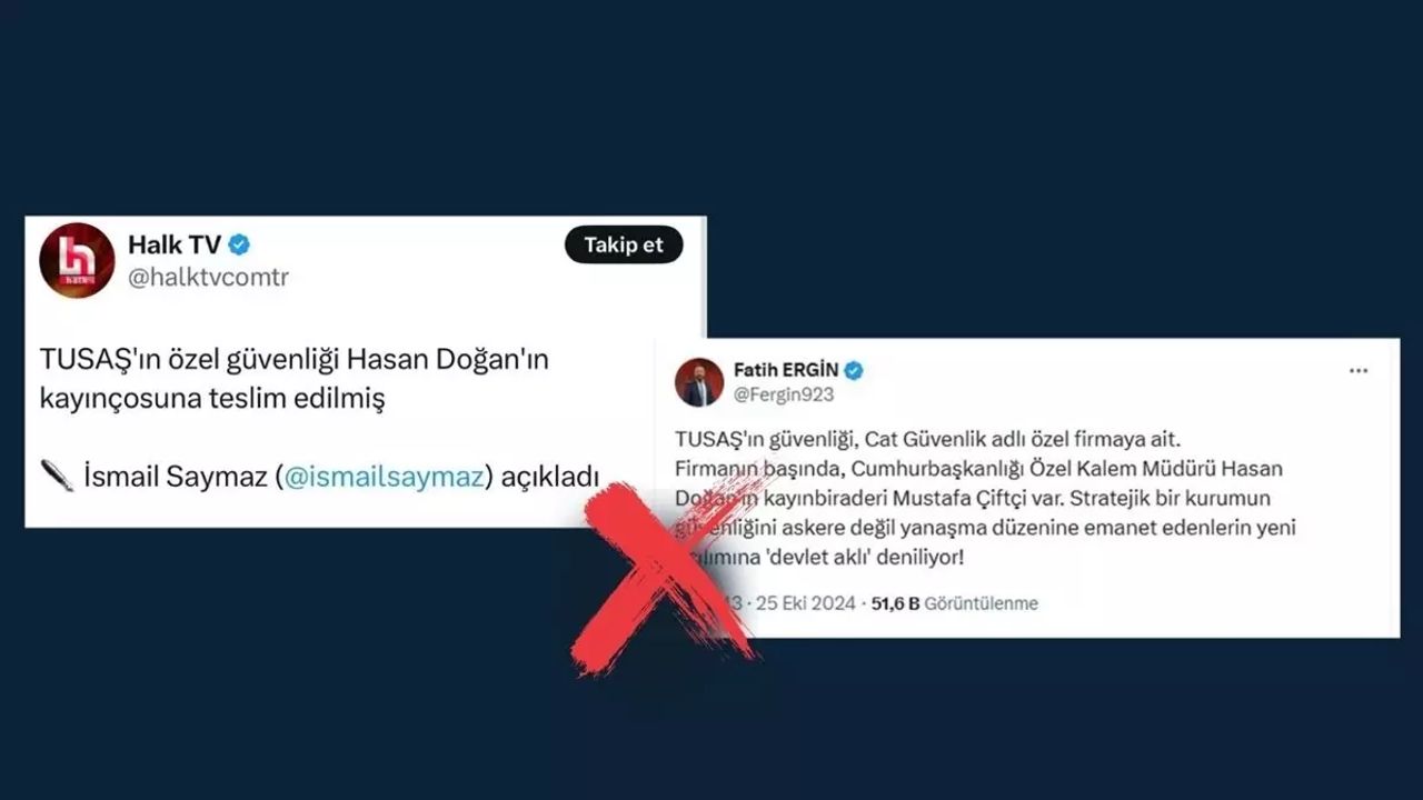 İletişim Bakanlığı&#039;ndan TUSAŞ iddialarına yalanlama