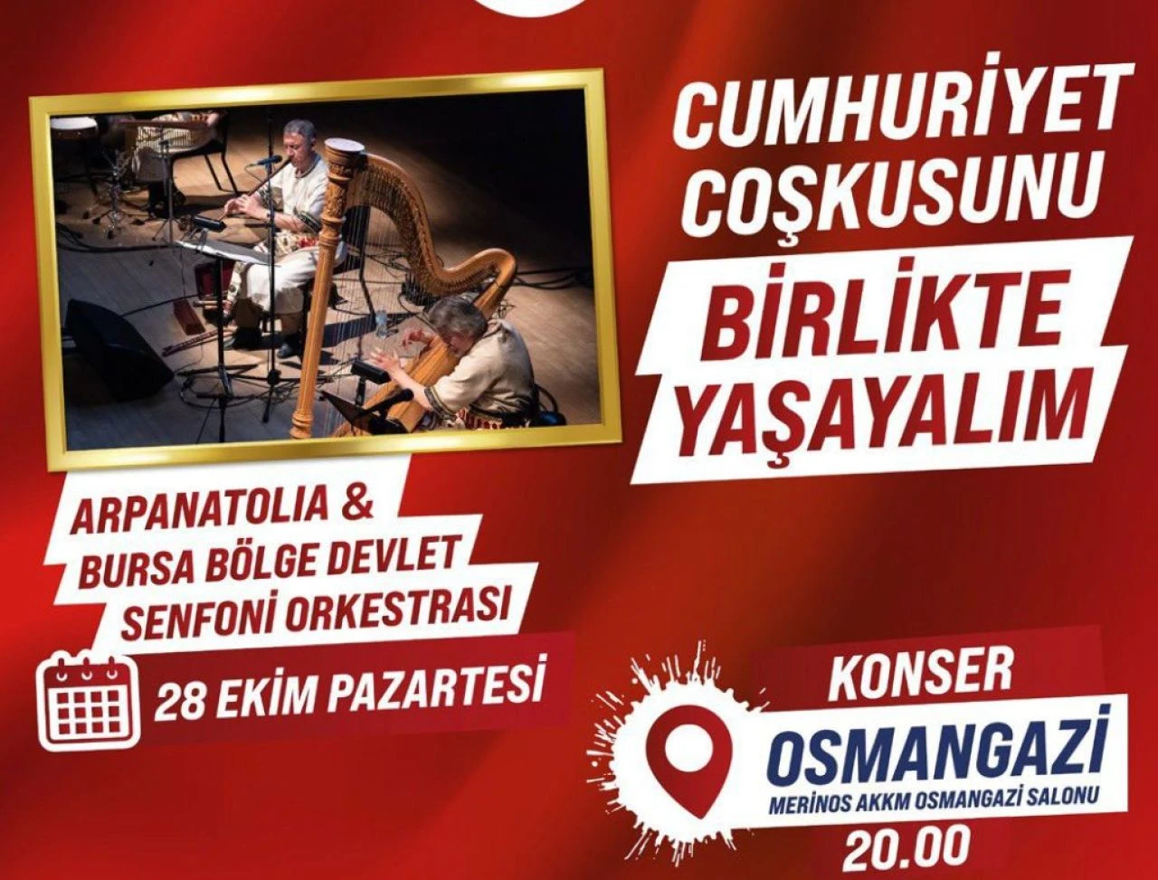 Bursa 29 Ekim etkinlik ve konser takvimi paylaşıldı - 2. Resim