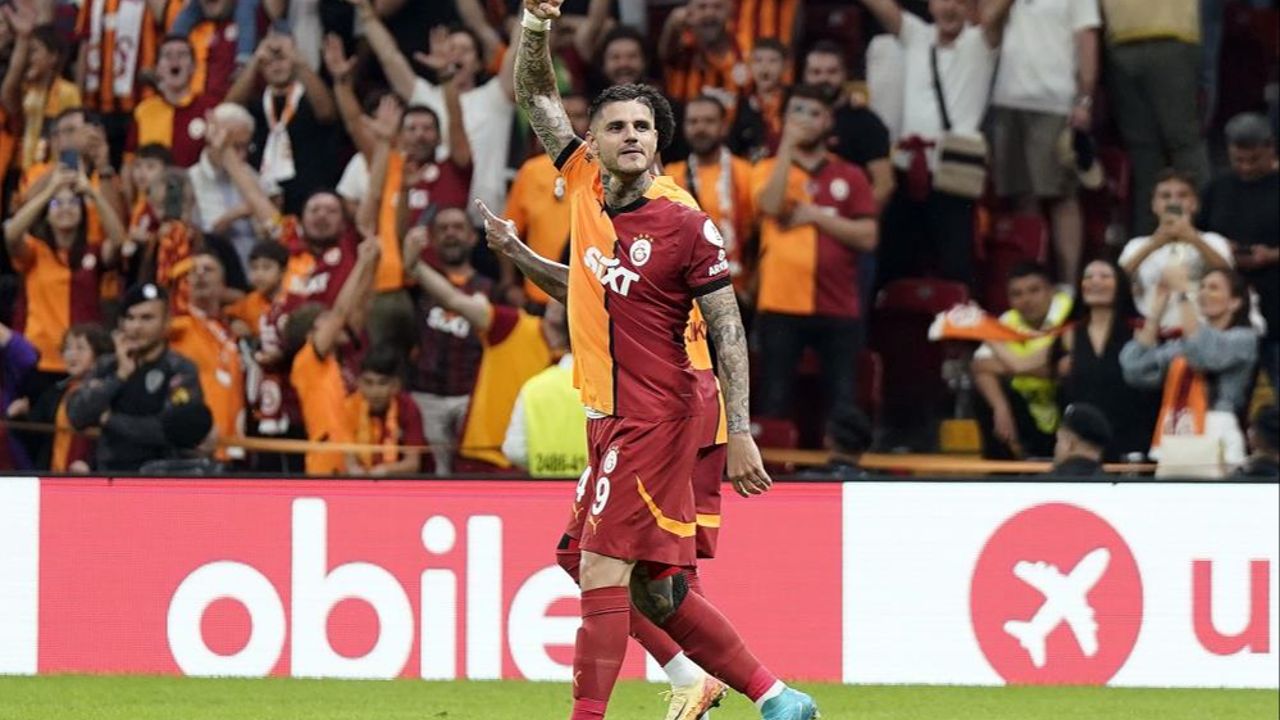 Galatasaraylı yıldız Mauro Icardi&#039;den Beşiktaş&#039;a 5 maçta 5 gol