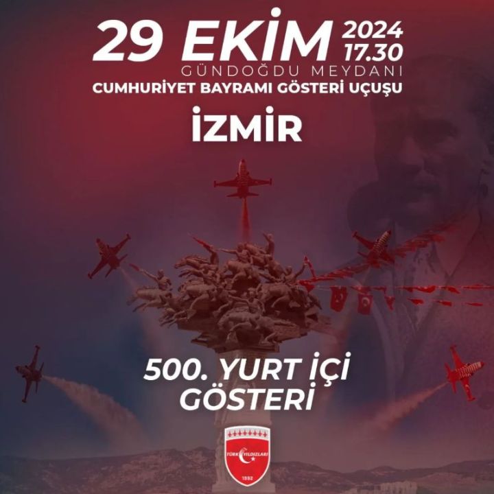 İzmir'de SOLOTÜRK gösterisi saat kaçta? 29 Ekim İzmir uçak gösteri programı belli oldu! - 2. Resim