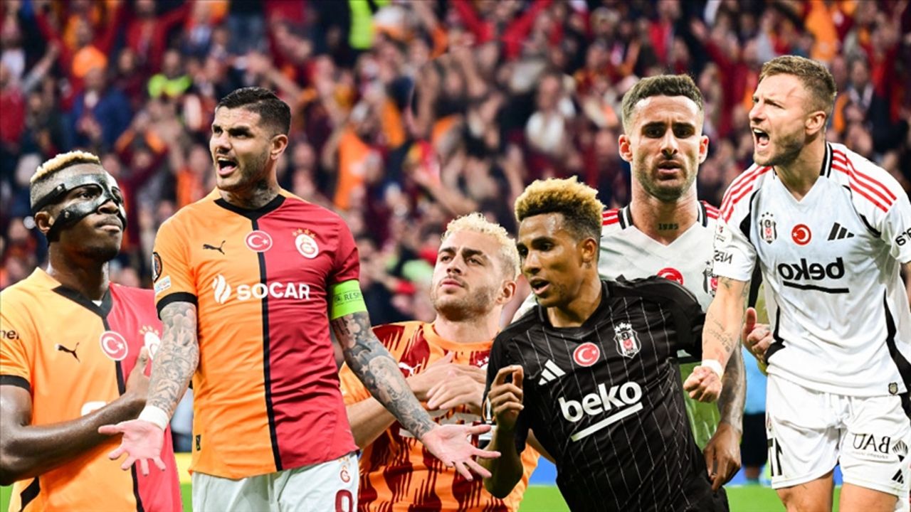 Galatasaray-Beşiktaş maçına saatler kaldı! Ezeli rekabette derbi istatistikleri gündem oldu