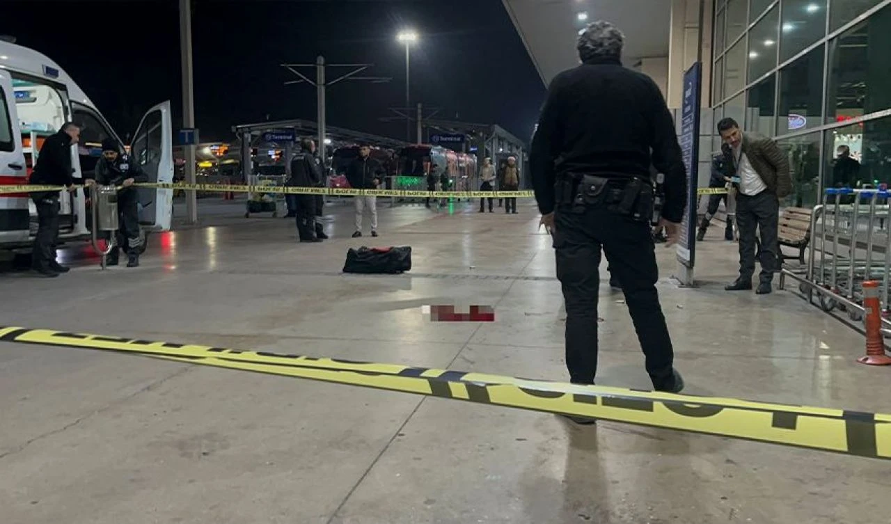 Otogarda silahlı saldırı paniği! Patronunu silahla vurdu