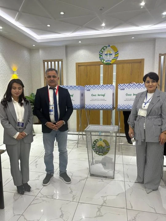 Tgrthaber.com Özbekistan'daki seçimleri sahada takip ediyor