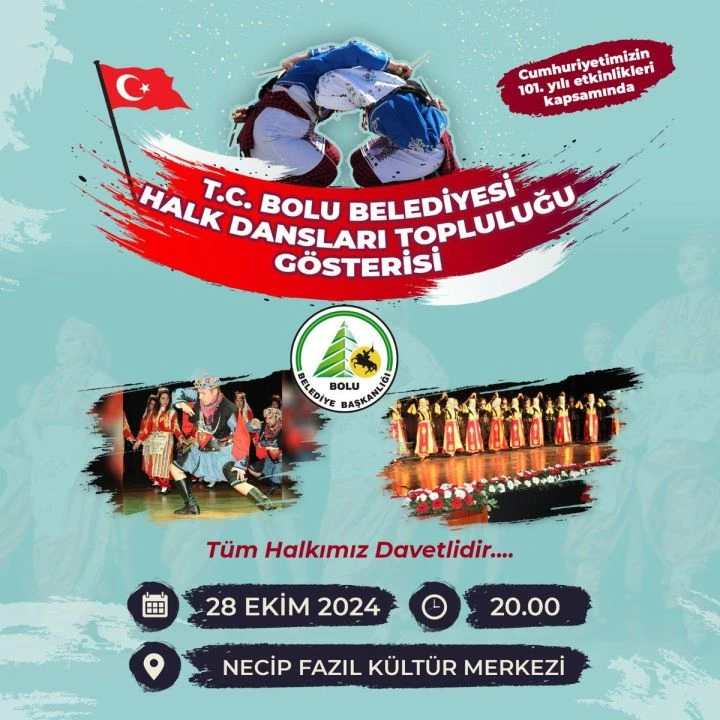 Bolu 29 Ekim konser ve etkinlik programını paylaştı - 1. Resim