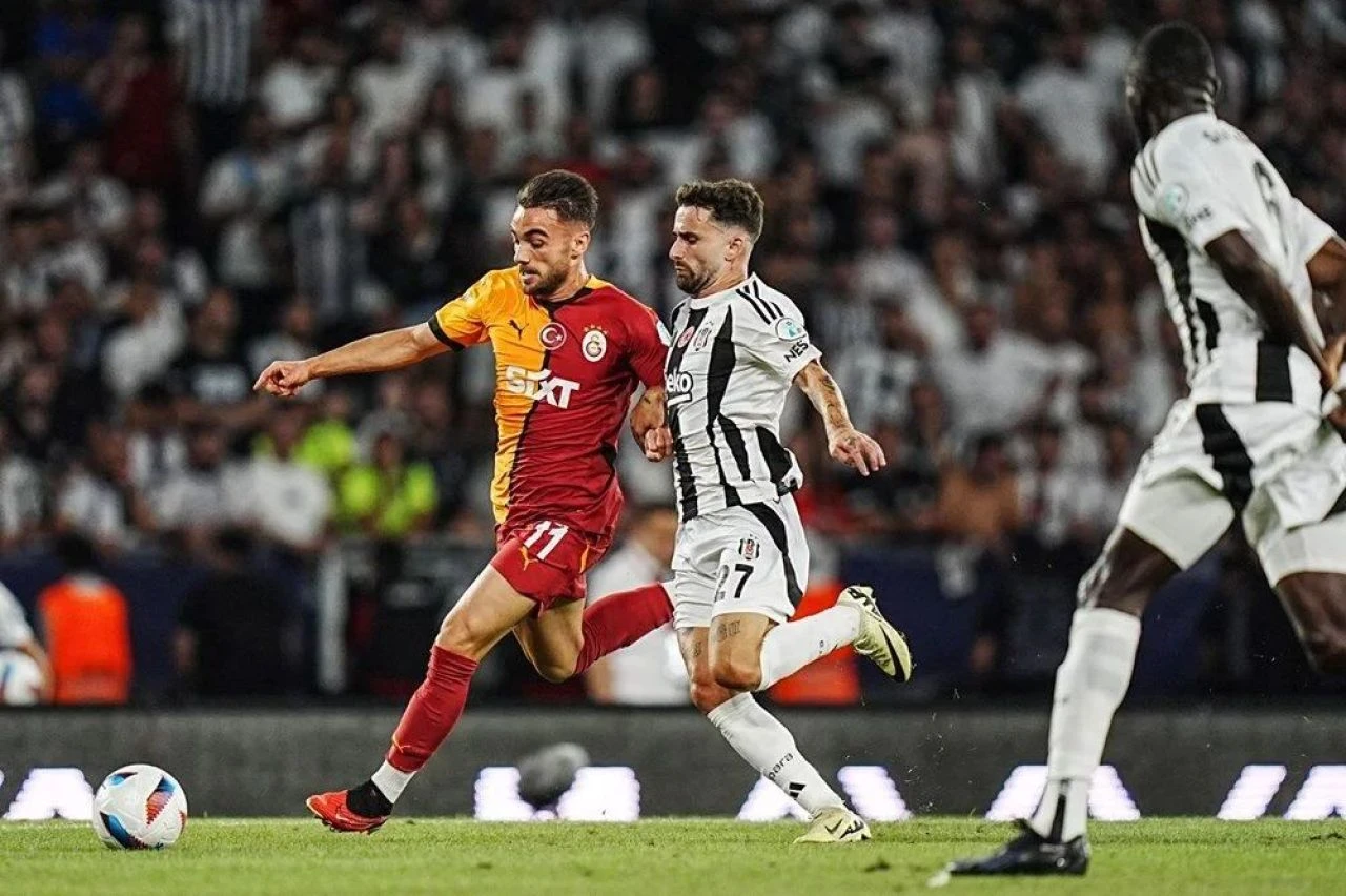 Galatasaray, sahasında Beşiktaş'ı 2-1 mağlup etti