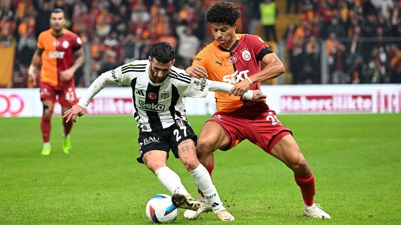 Galatasaray, sahasında Beşiktaş'ı 2-1 mağlup etti