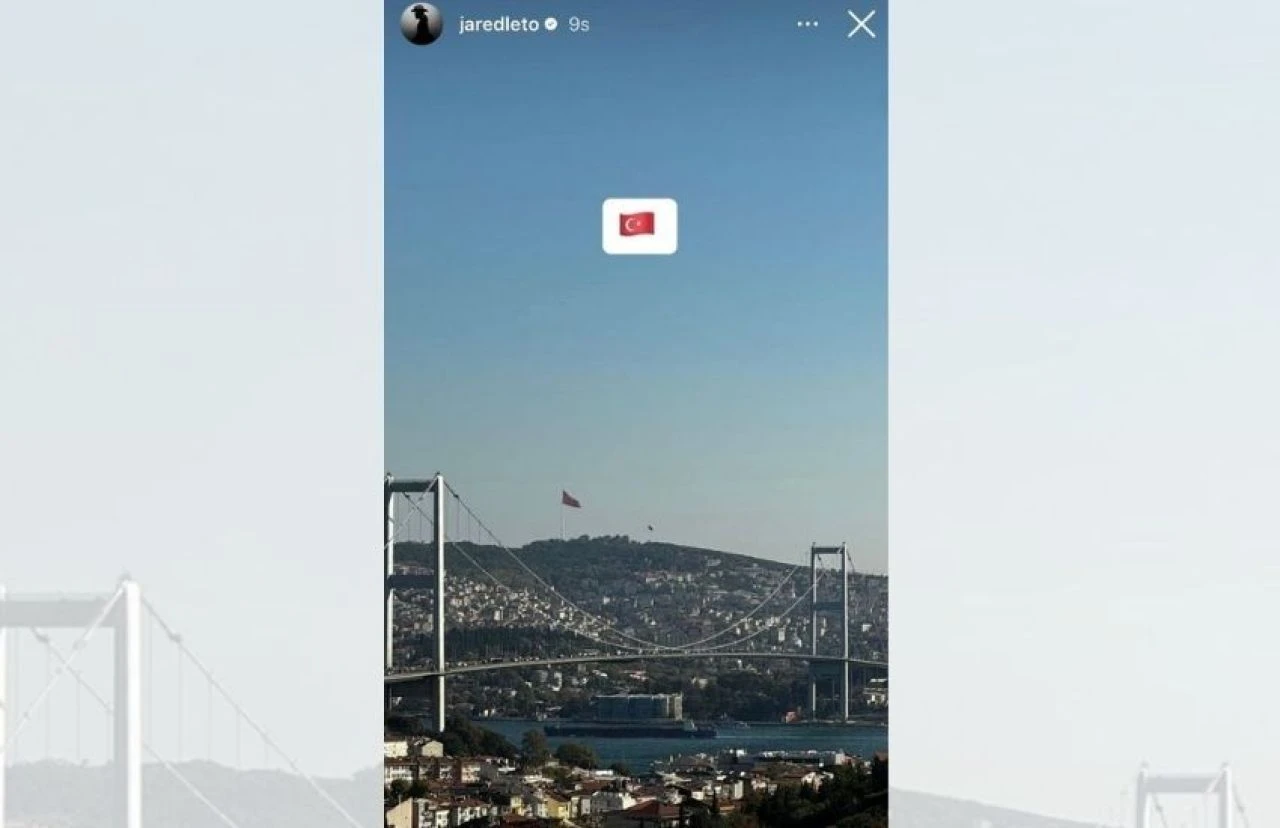 Jared Leto konser için gelen İstanbul'a geldi! Bakın ilk ne yemeye gitti - 2. Resim