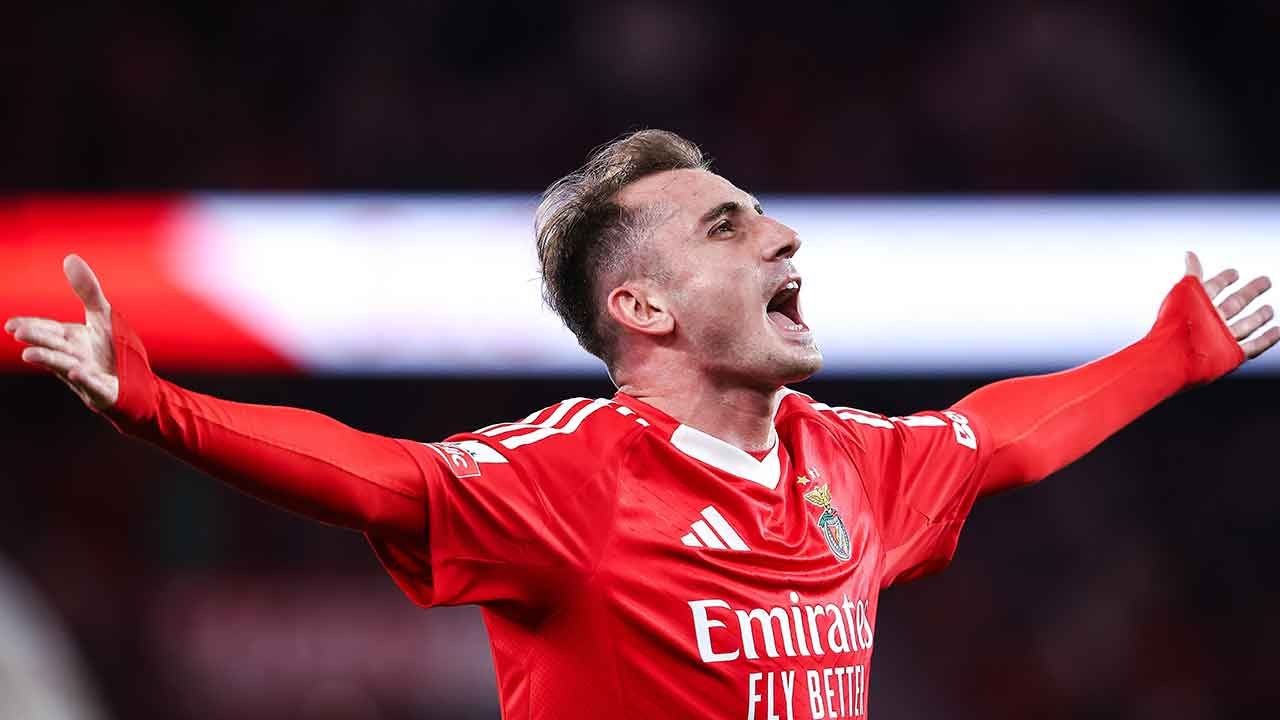 Kerem Aktürkoğlu Portekiz&#039;i salladı! İlk 45 dakikada hat-trick yaptı, Benfica fark attı