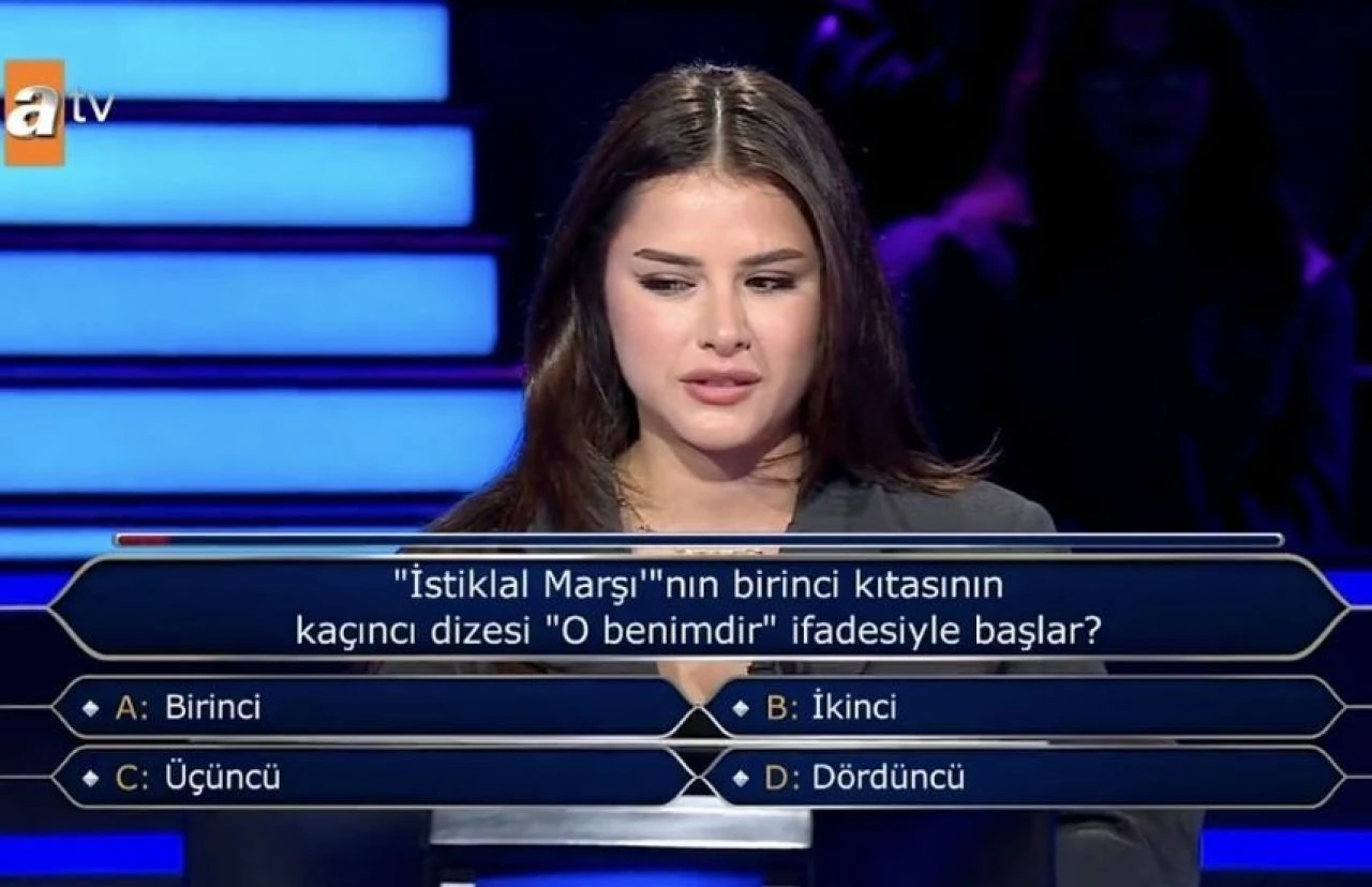 Kim Milyoner Olmak İster'de Oktay Kaynarca'yı sinirlendiren cevap! İstiklal Marşı sorusu gündem oldu