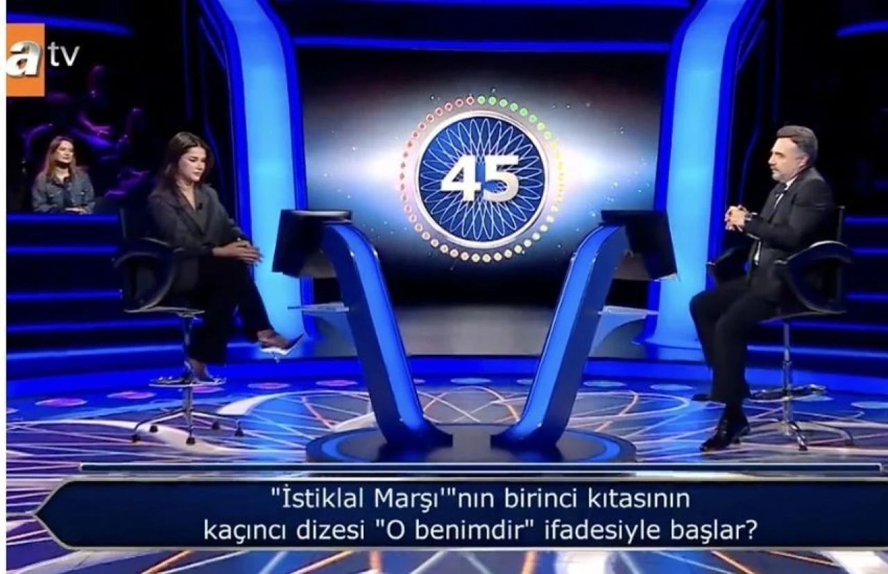 Kim Milyoner Olmak İster'de Oktay Kaynarca'yı sinirlendiren cevap! İstiklal Marşı sorusu gündem oldu