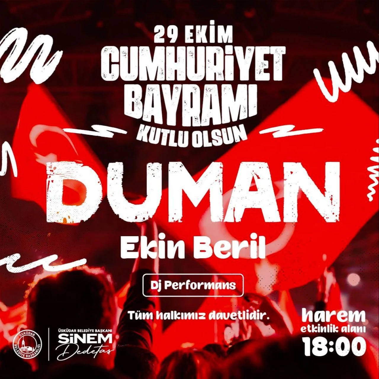 Üsküdar’da 29 Ekim etkinlik ve konserleri kapsamında 2 sanatçı sahne alacak - 1. Resim
