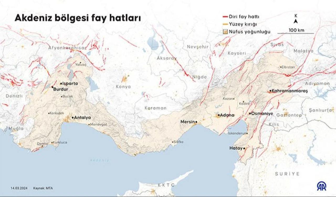 Muğla deprem bölgesi mi? Fay hattı geçen yerler ve risk haritası 2024 - 1. Resim