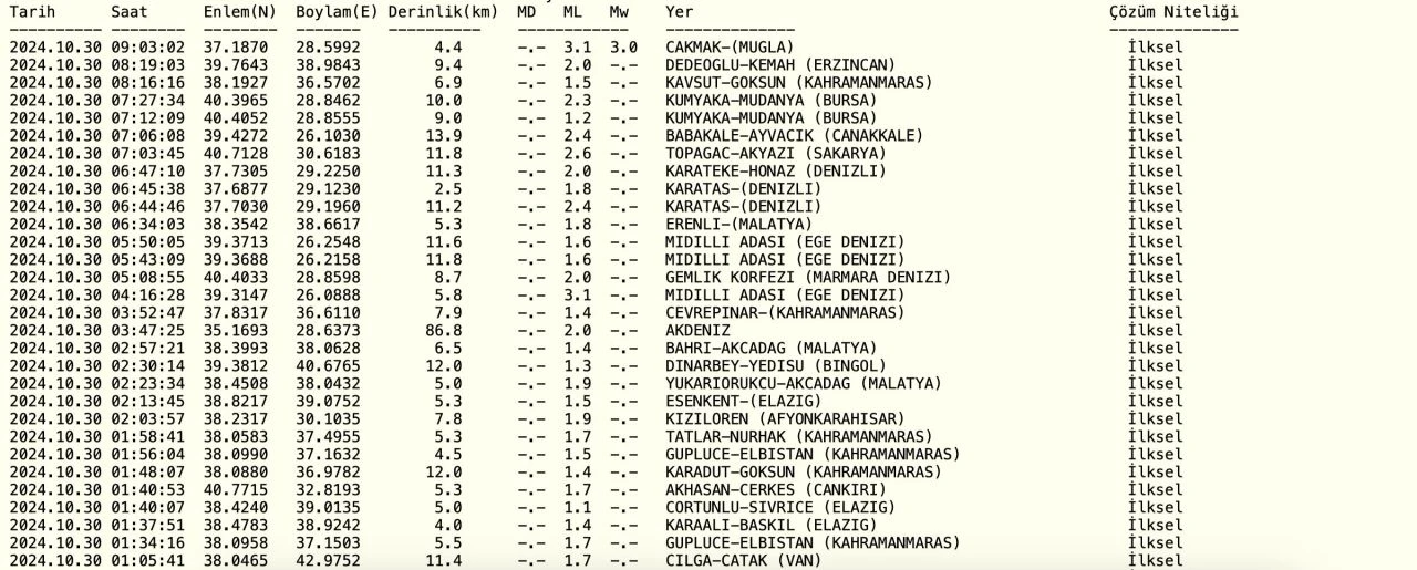 Muğla deprem bölgesi mi? Fay hattı geçen yerler ve risk haritası 2024 - 2. Resim