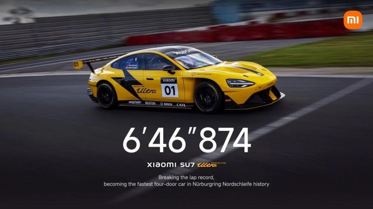Xiaomi'den elektrikli araç şovu: SU7 Ultra, Nürburgring rekoru kırdı! - 1. Resim