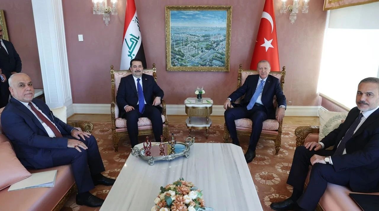 İstanbul'da kritik görüşme: Cumhurbaşkanı Erdoğan, Irak Başbakanı Sudani'yi kabul etti