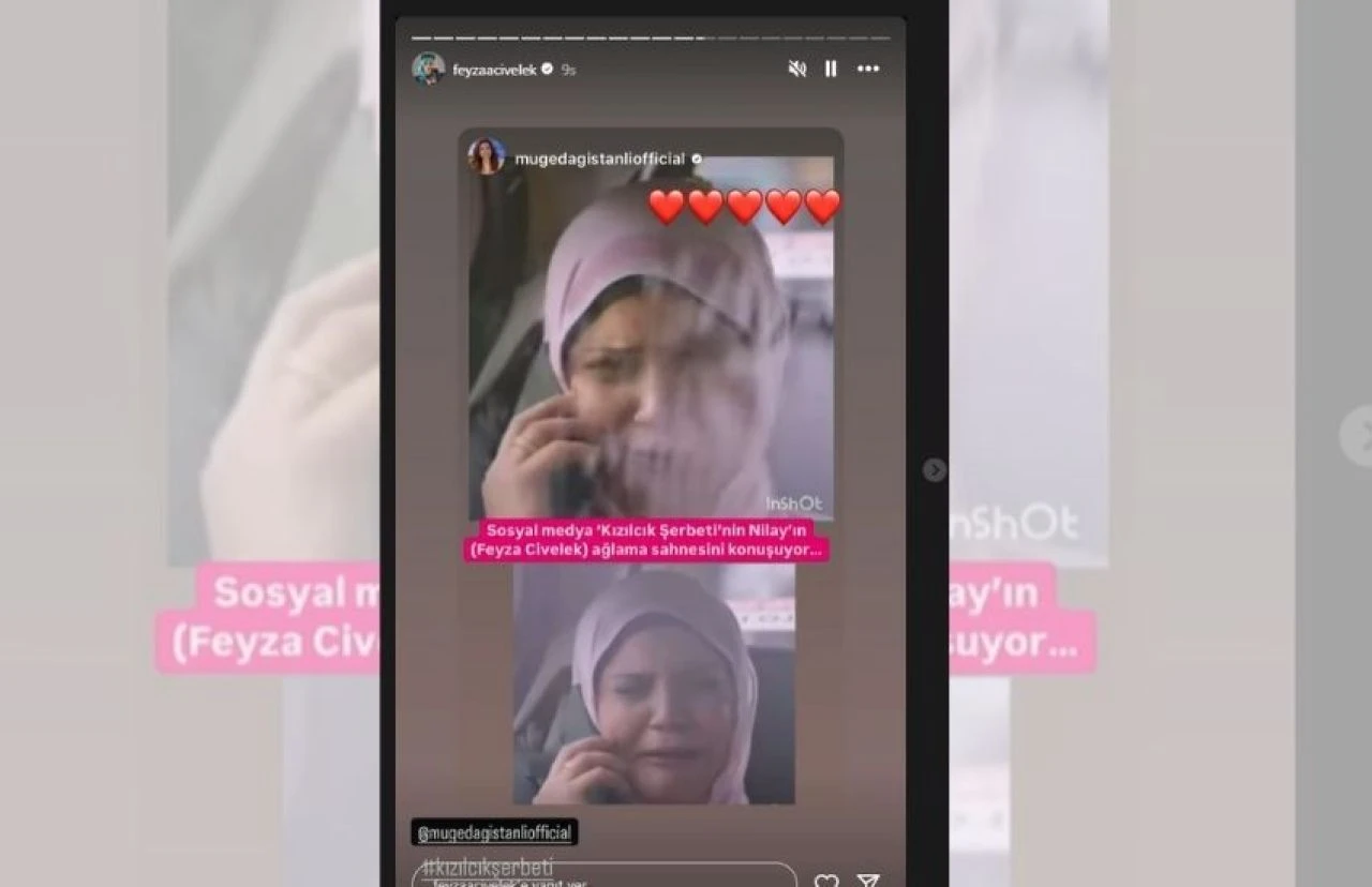 Kızılcık Şerbeti'nin Nilay'ı Feyza Civelek'in ağlama performansına tepki yağdı - 3. Resim