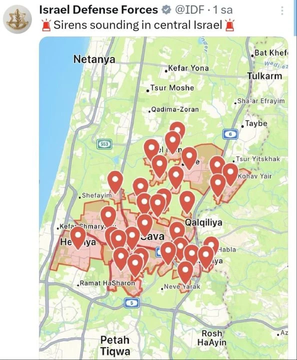 Lübnan'dan İsrail’e roket yağmuru: Birçok bölgede sirenler çaldı!