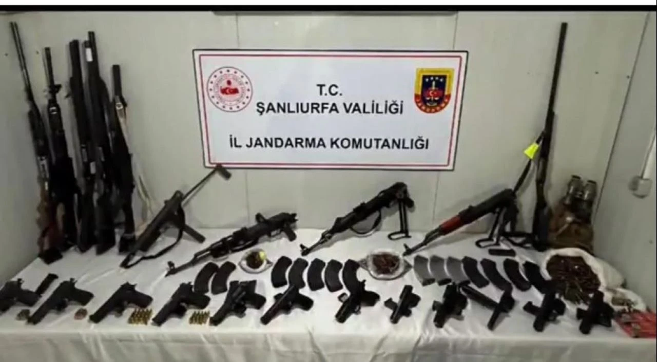 Şanlıurfa’da silah kaçakçılarına darbe: Çok sayıda gözaltı var!