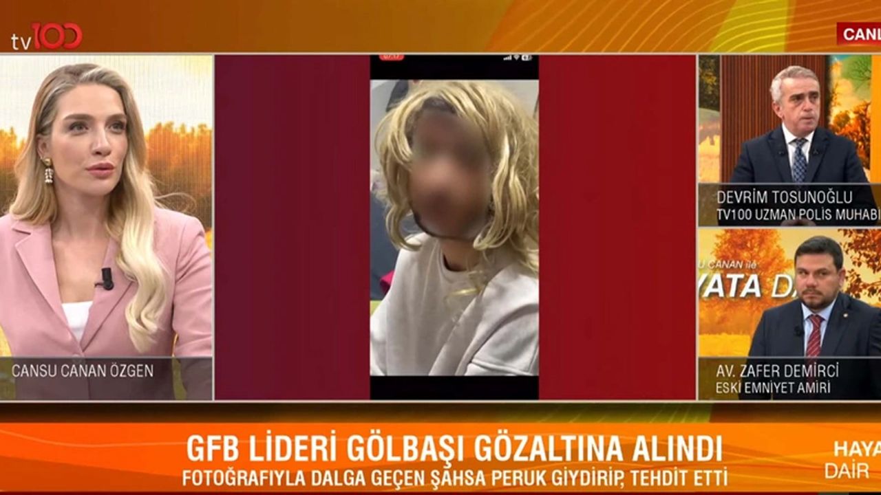 GFB lideri Cem Gölbaşı gözaltına alındı! Fotoğraflarıyla dalga geçen kişiye peruk takıp... - 1. Resim