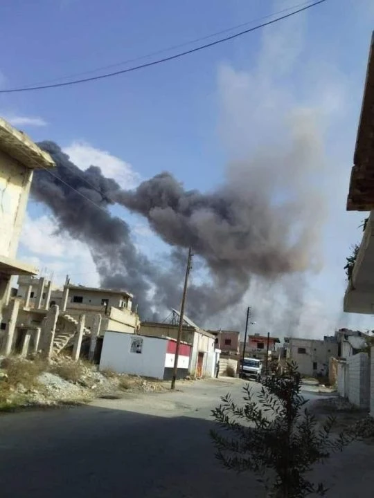 İsrail’den Şam yakınlarına saldırı: Savunma Bakanlığı açıkladı! - 1. Resim