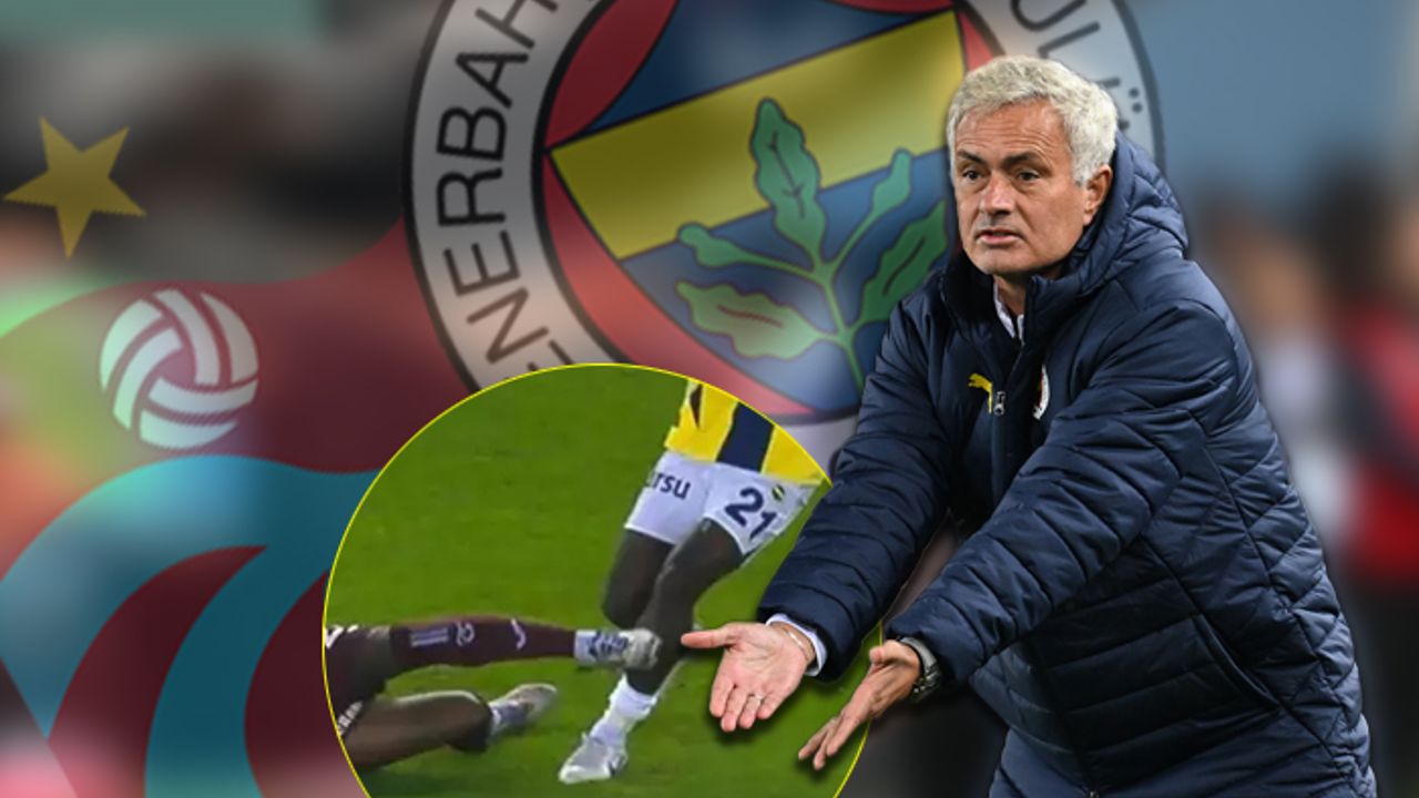 Jose Mourinho&#039;dan Trabzonspor maçıyla ilgili bir tepki daha! Kritik pozisyonu paylaştı