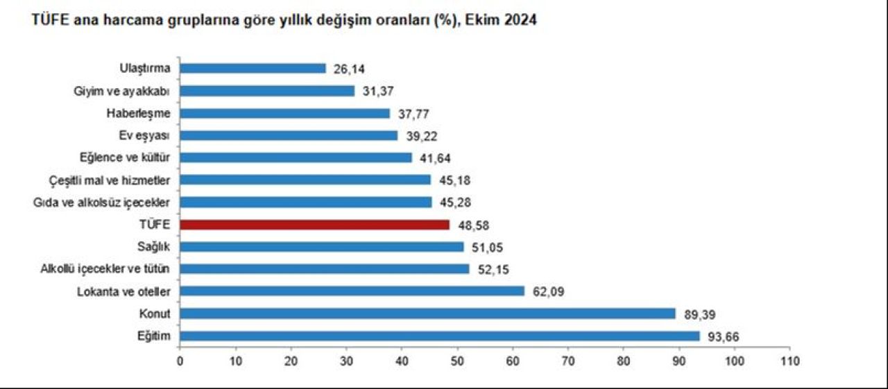 Son Dakika: TÜİK enflasyon rakamları açıklandı! İşte Ekim ayı enflasyon verileri - 2. Resim