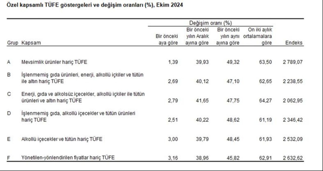 Son Dakika: TÜİK enflasyon rakamları açıklandı! İşte Ekim ayı enflasyon verileri - 3. Resim