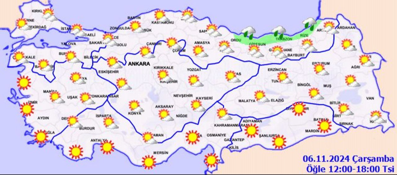 Meteoroloji 6 Kasım hava durumu tahmini yayımladı: Sağanak ve kar geliyor! - 2. Resim