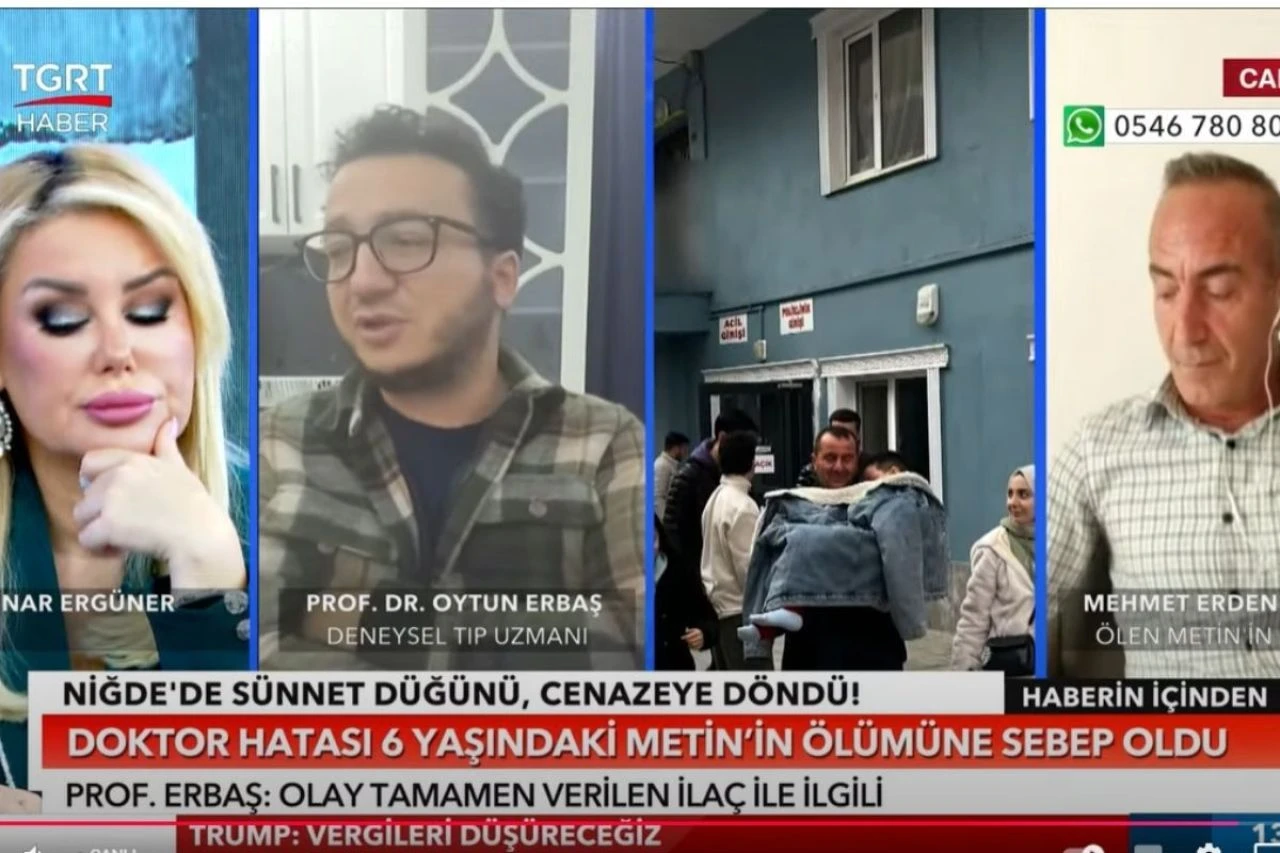 Oytun Erbaş, ağrı kesicilere karşı uyardı! Sünnet düğünü, cenazeye döndü