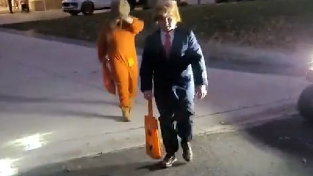 Trump’ın taklidini yapan çocuk gündeme oturdu! ABD'de en çok paylaşılan videolardan oldu - 1. Resim