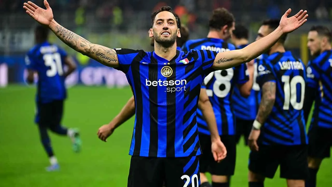 Hakan Çalhanoğlu'nun golüyle Inter kazandı! Maçın oyuncusu seçildi