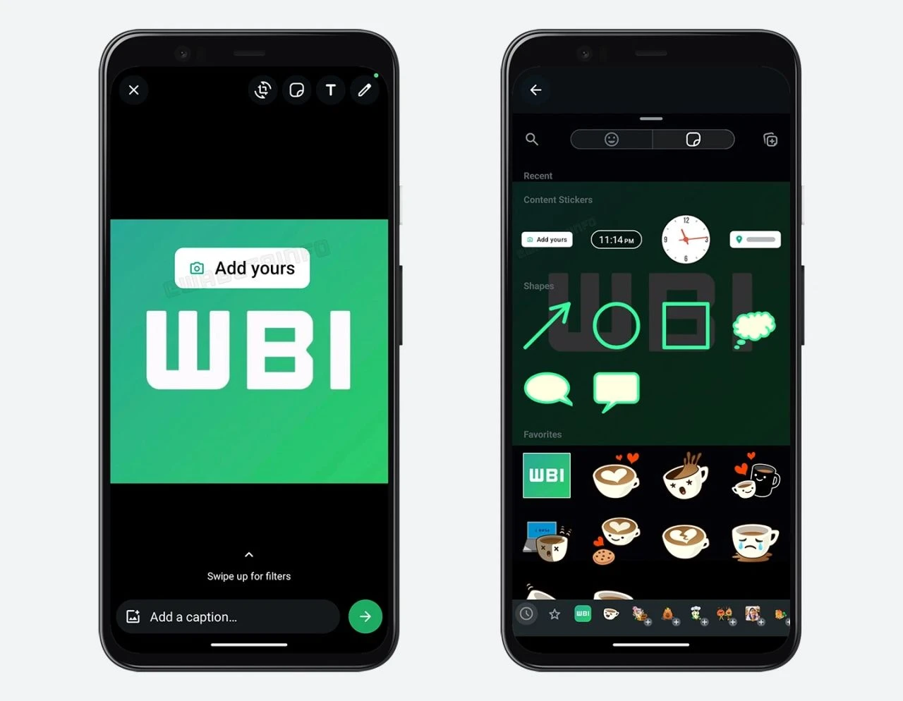 Instagram'ın sevilen çıkartması WhatsApp'a geliyor: Artık birlikte paylaşım yapılabilecek - 1. Resim