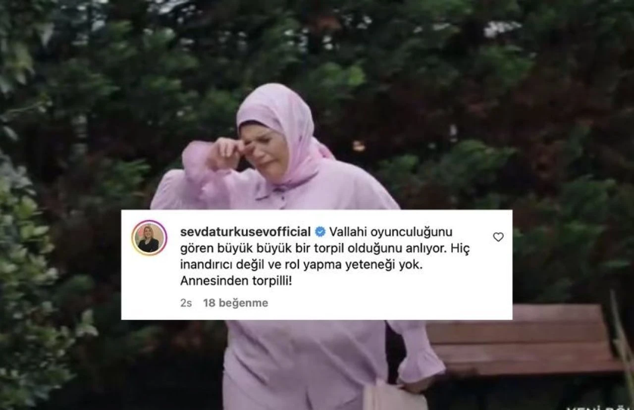 Feyza Civelek ''Oyunculuğumu gören torpil olmadığını anlar'' dedi! Sevda Türküsev'den sert çıkış geldi